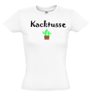 kacktusse kurzarm weiß